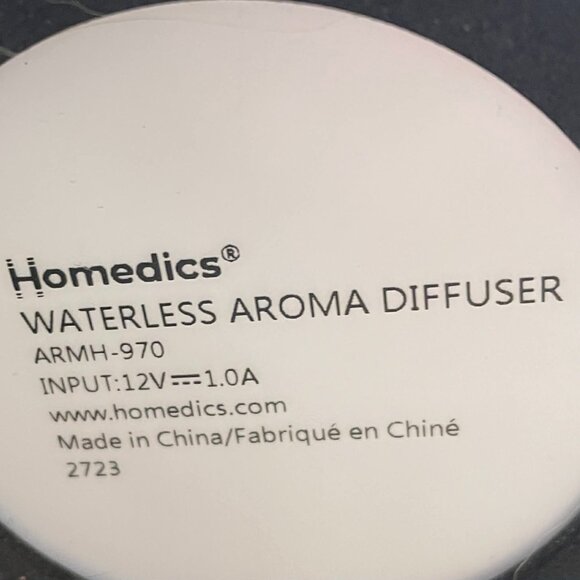 Homedics SereneScent Waterless Home Fragrance Diffuser Champagne no remote - Picture 4 of 4